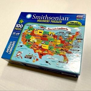 Smithsonian Discovery Jigsaw Puzzle American Landmarks